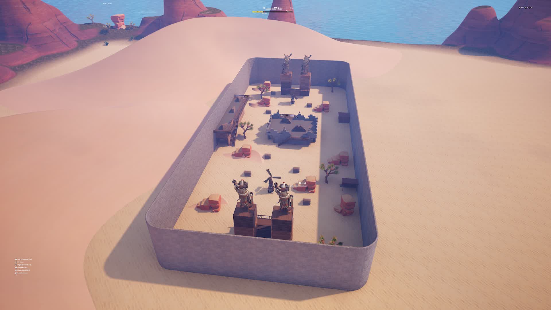 NO BUILDS 1v1 DESERT