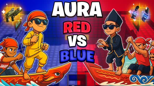 AURA FARM RED VS BLUE 🔴🔵
