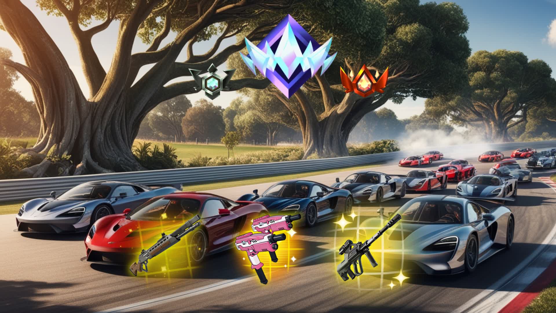 🚗SPORTS EPIC CARS DRIVE🔫 9008-4321-0382 by kyousuke - Fortnite Creative ...
