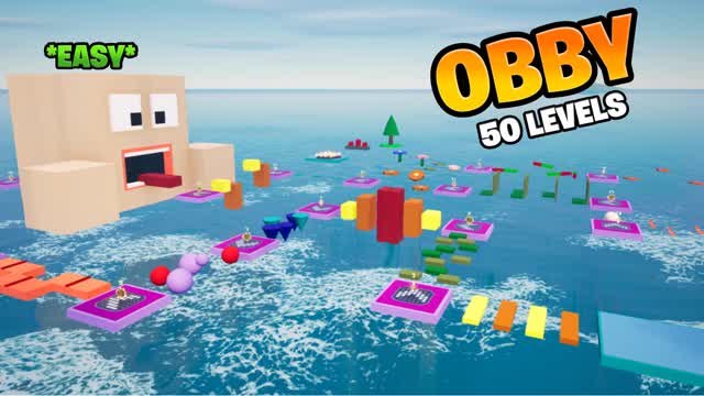 SUPER 50+ LEVEL OBBY!