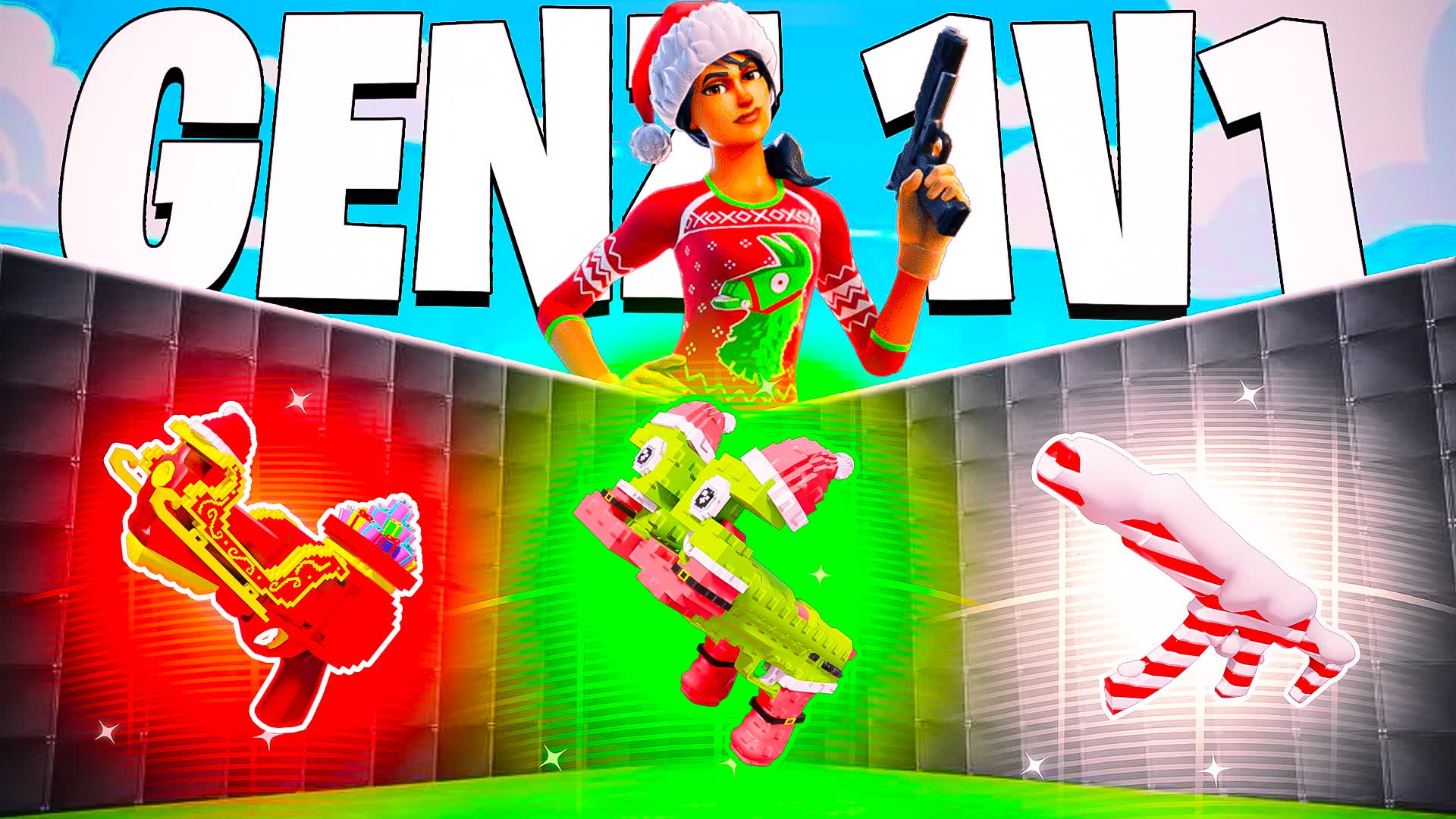 GENZ 1V1 FFA - ALL GUNS & RIDES