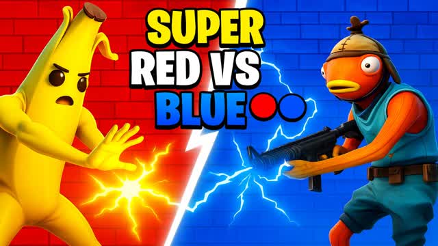 SUPER RED VS BLUE 🔴🔵
