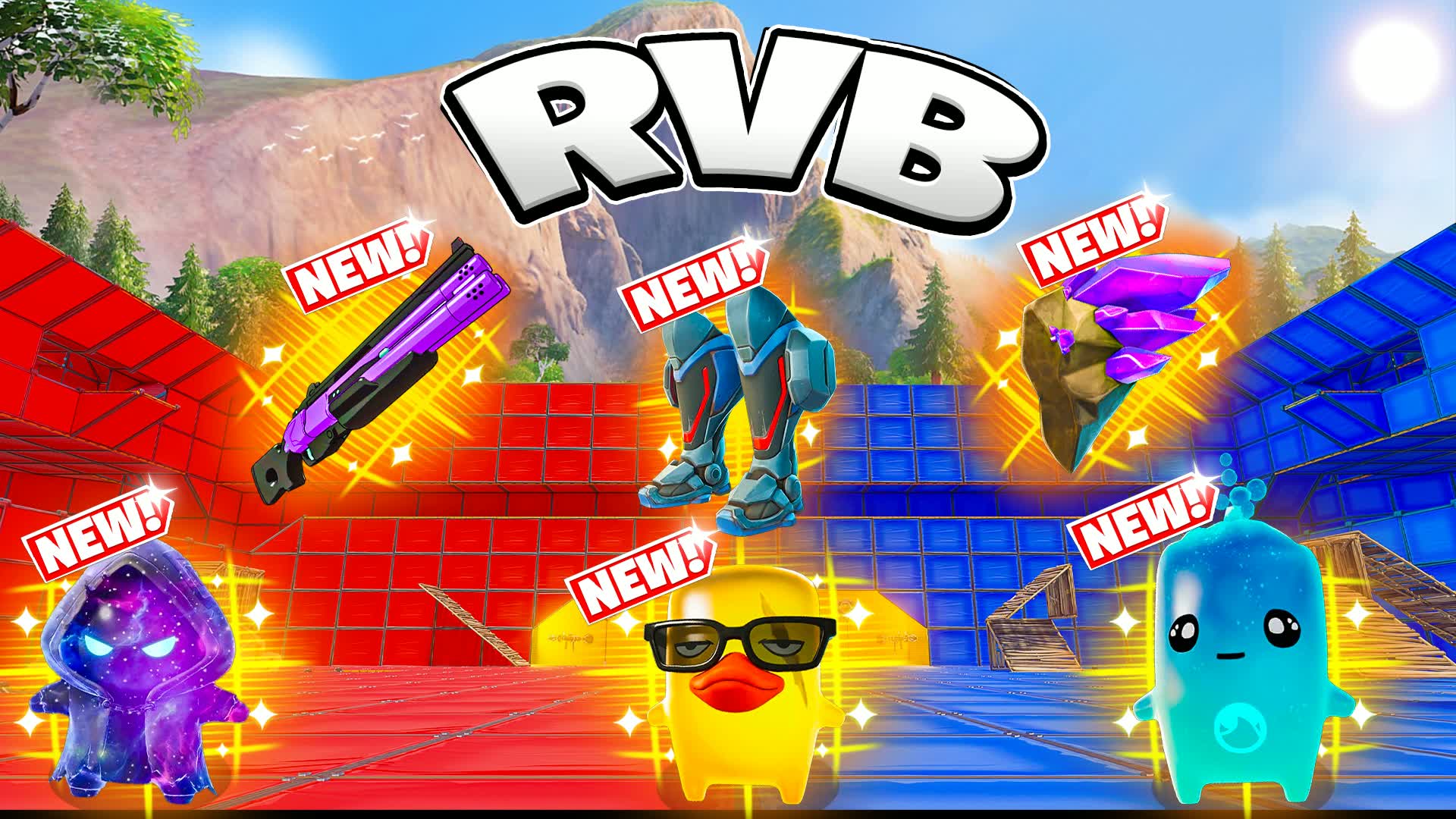 SUMMER RED VS BLUE 🔴🔵 [RVB]