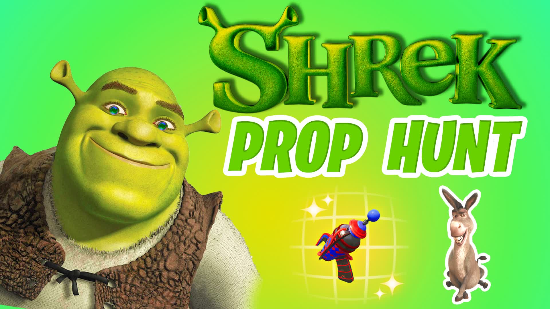 SHREK PROP HUNT 0601-7575-0495 by azyi - Fortnite Creative Map Code ...