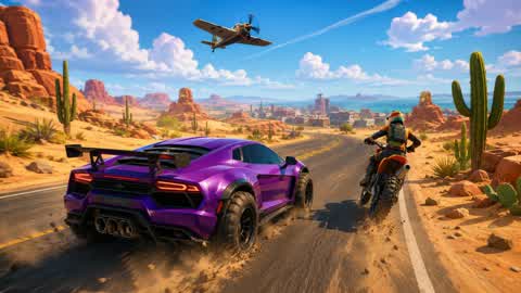 Desert city drive 🚗 Zombies 🧟