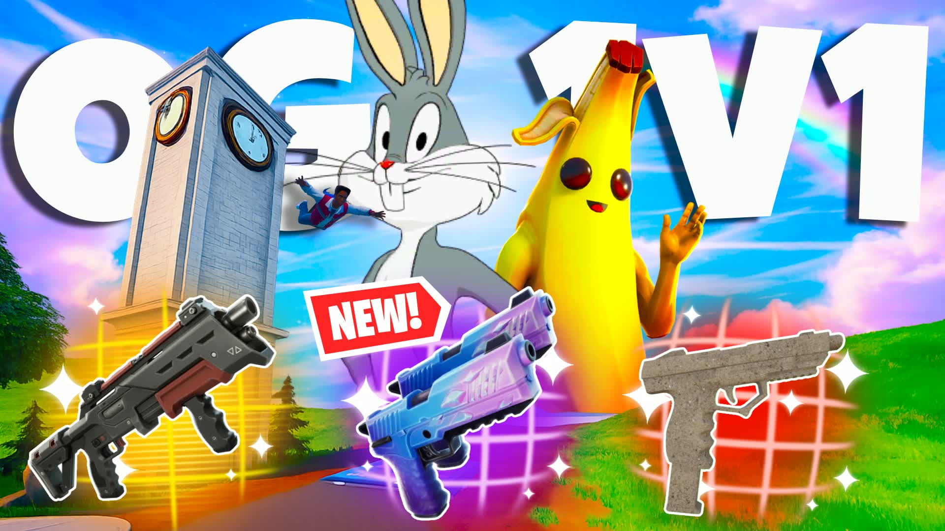 OG 1V1 FFA - ALL WEAPONS & RIDES