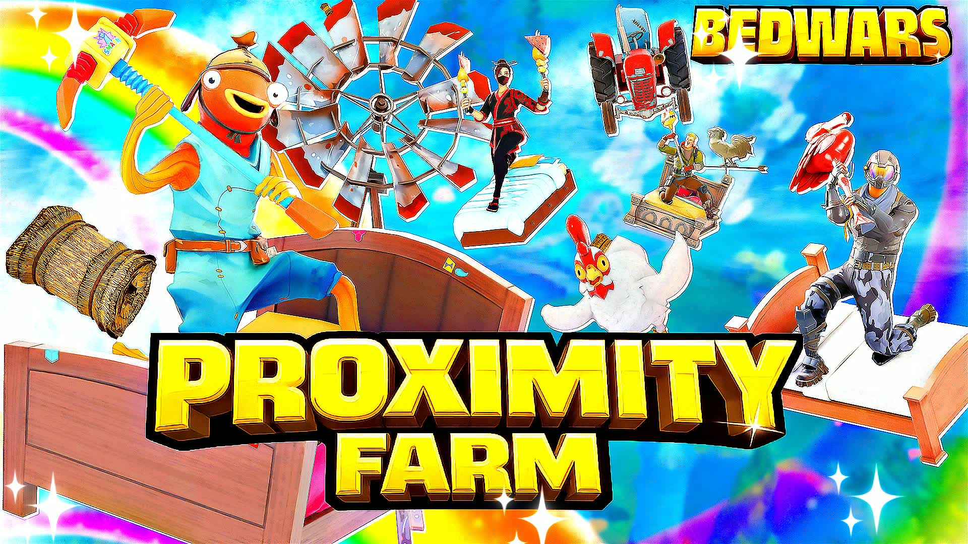 [ UPDATED ] 🛏️ BED WARS PROXIMITY FARM