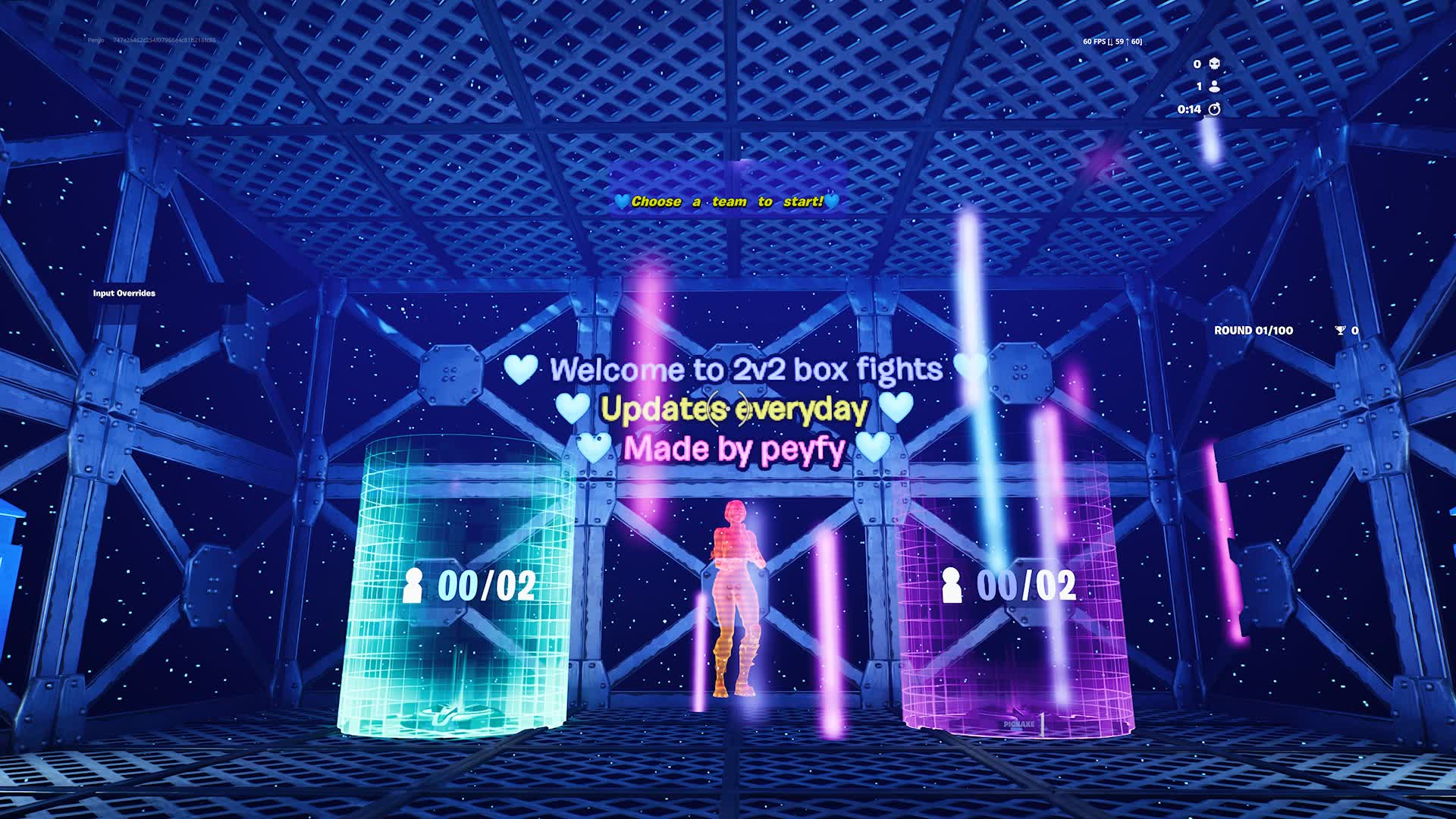 💙peyfy's 2対2ボックスファイト💙