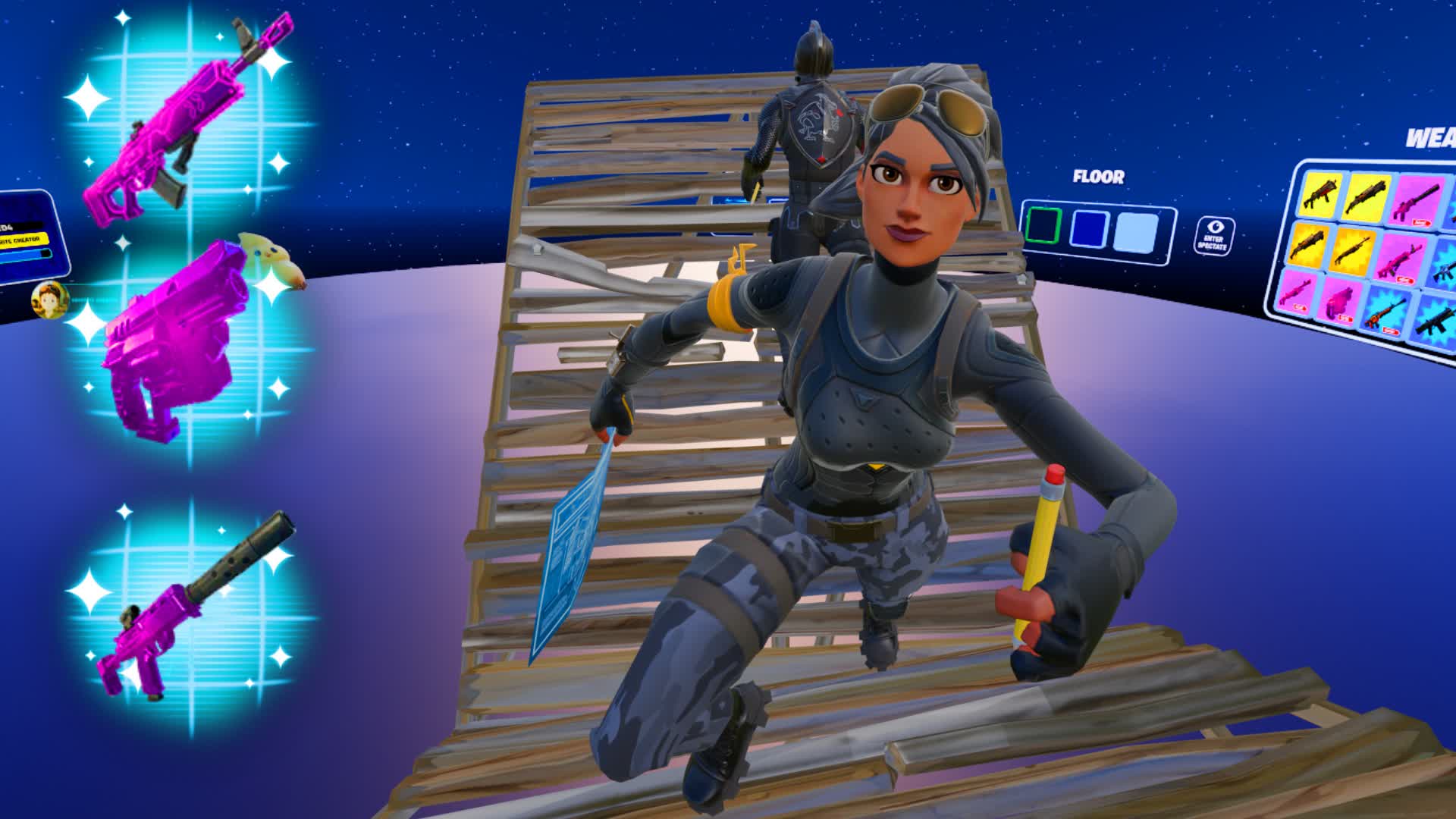 PRACTICE 1V1⭐️BUILDFIGHT REDA