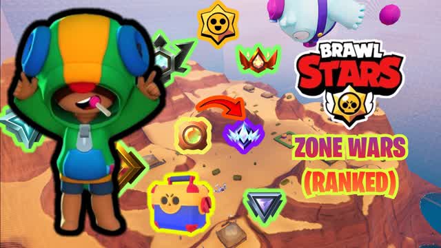 🐍BRAWL STARS ZONE WARS[RANKED]