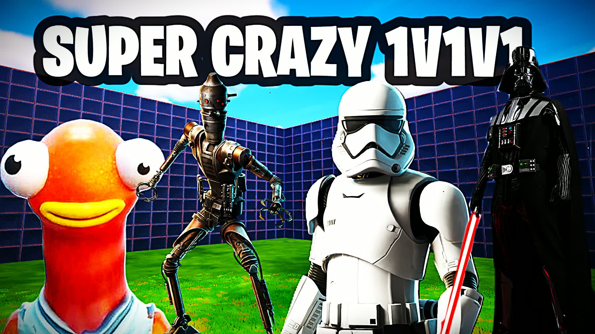Super crazy 1v1v1 everyone against all