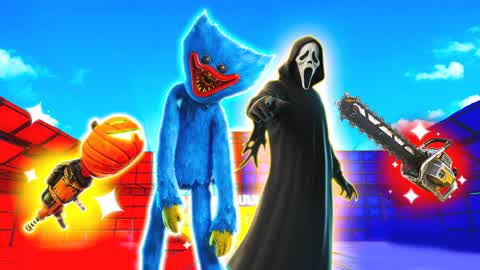 SCARY HUNT3RS V3👹 RED VS BLUE🔴🔵