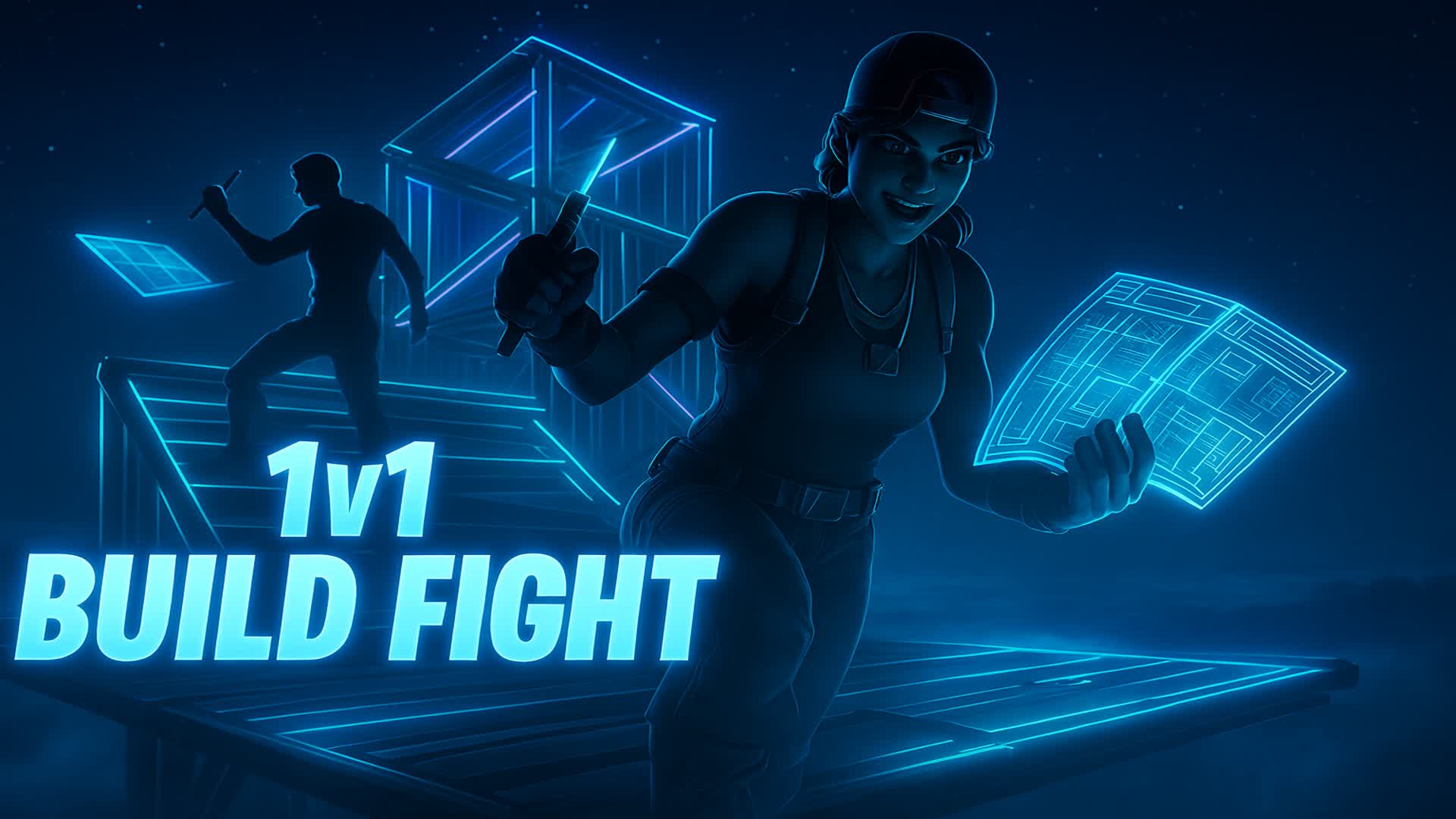 1v1 Build fights [Mahfoodh]