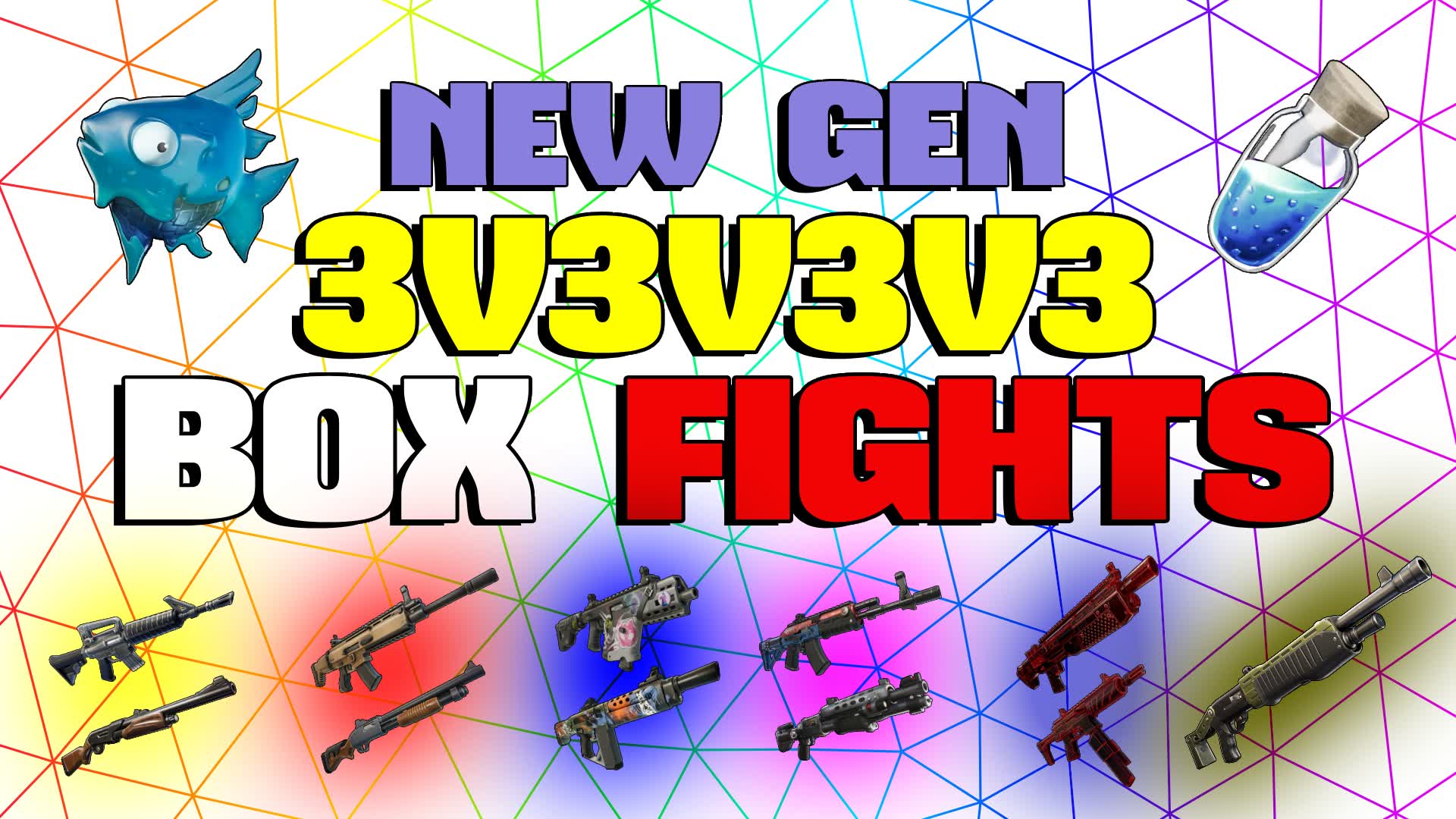 Trios Box Fights Code Box fight (3v3v3v3) New Gen 3828-5435-3987 by ibuildmaps - Fortnite ...