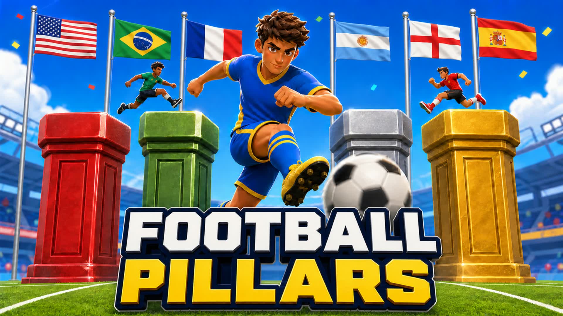FOOTBALL PILLARS