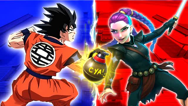 KPOP ANIME RED VS BLUE🔴🔵