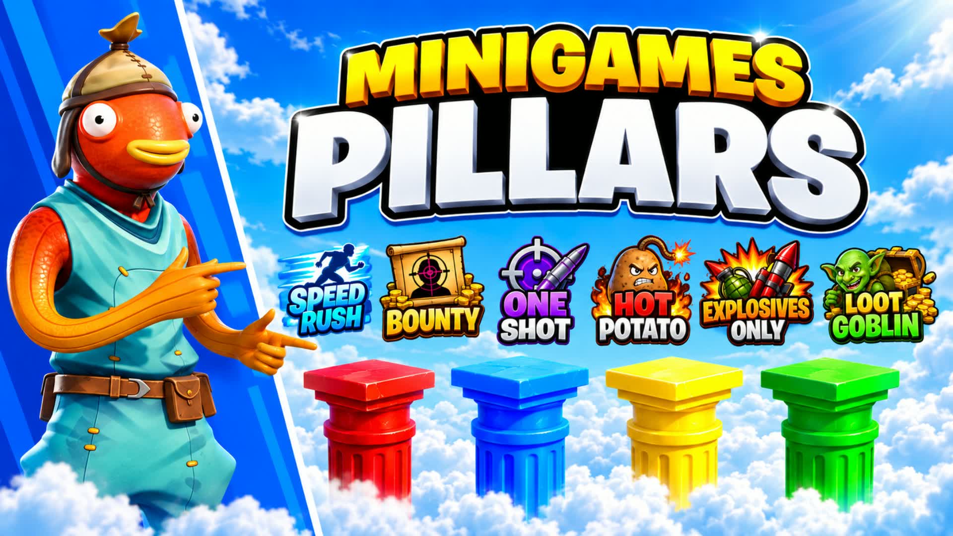 MiniGames Pillars - 10 MiniGames