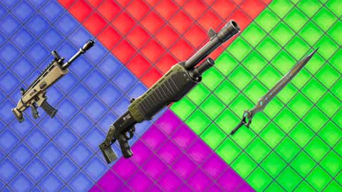 Red vs Blue vs Yellow vs Pink