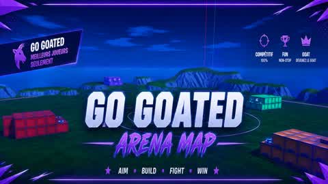 GO GOATED ARENA MAP