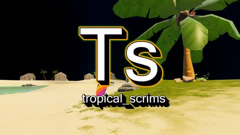 tropical scrims