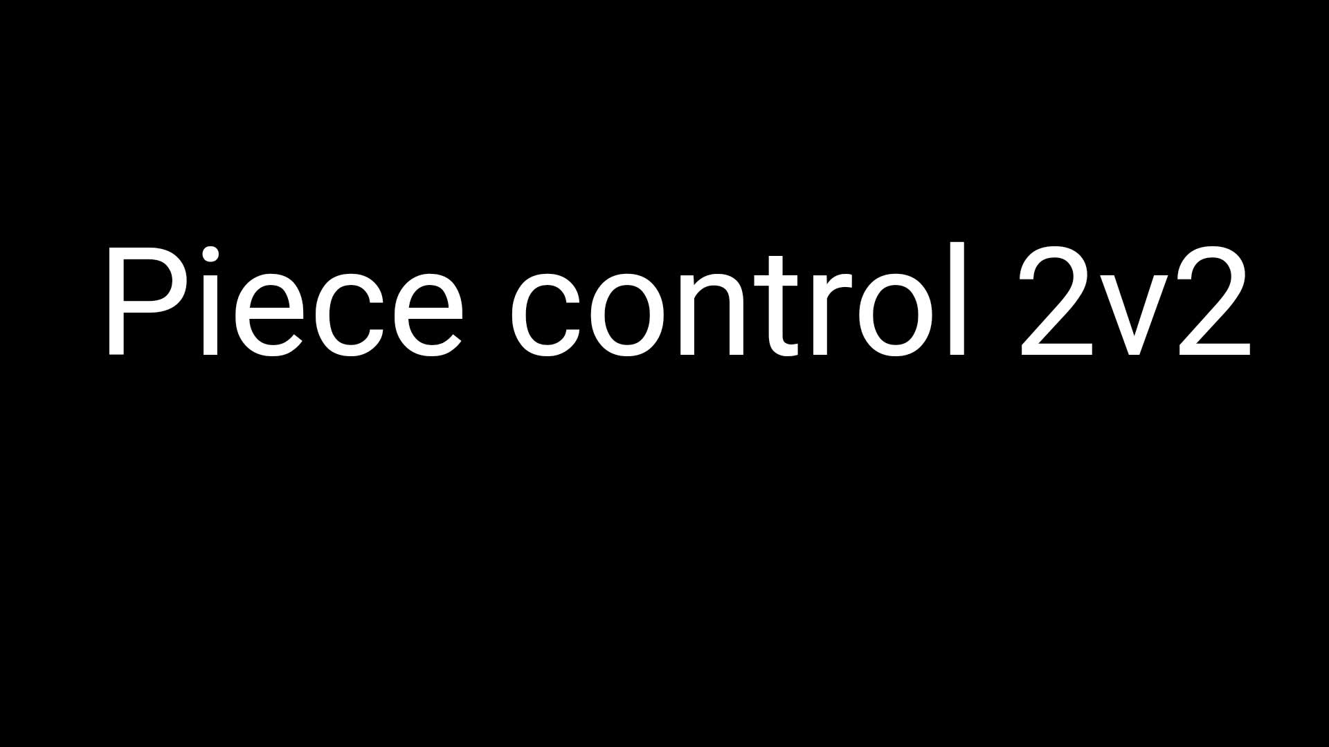 🧠200iq Piece control 2v2🧩🍰