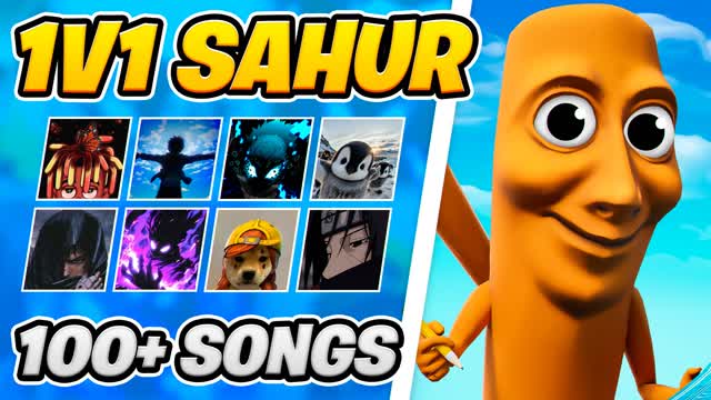 Tung Sahur 1v1🎯 +100 songs🎶 All Guns🔫