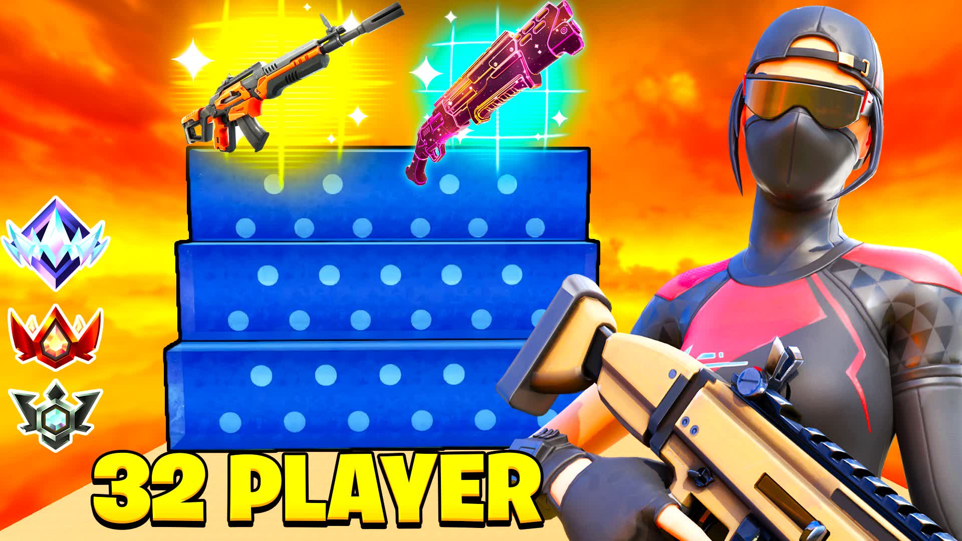 32 PLAYER RANKED ZONE WARS (ITSADAMES)🔥