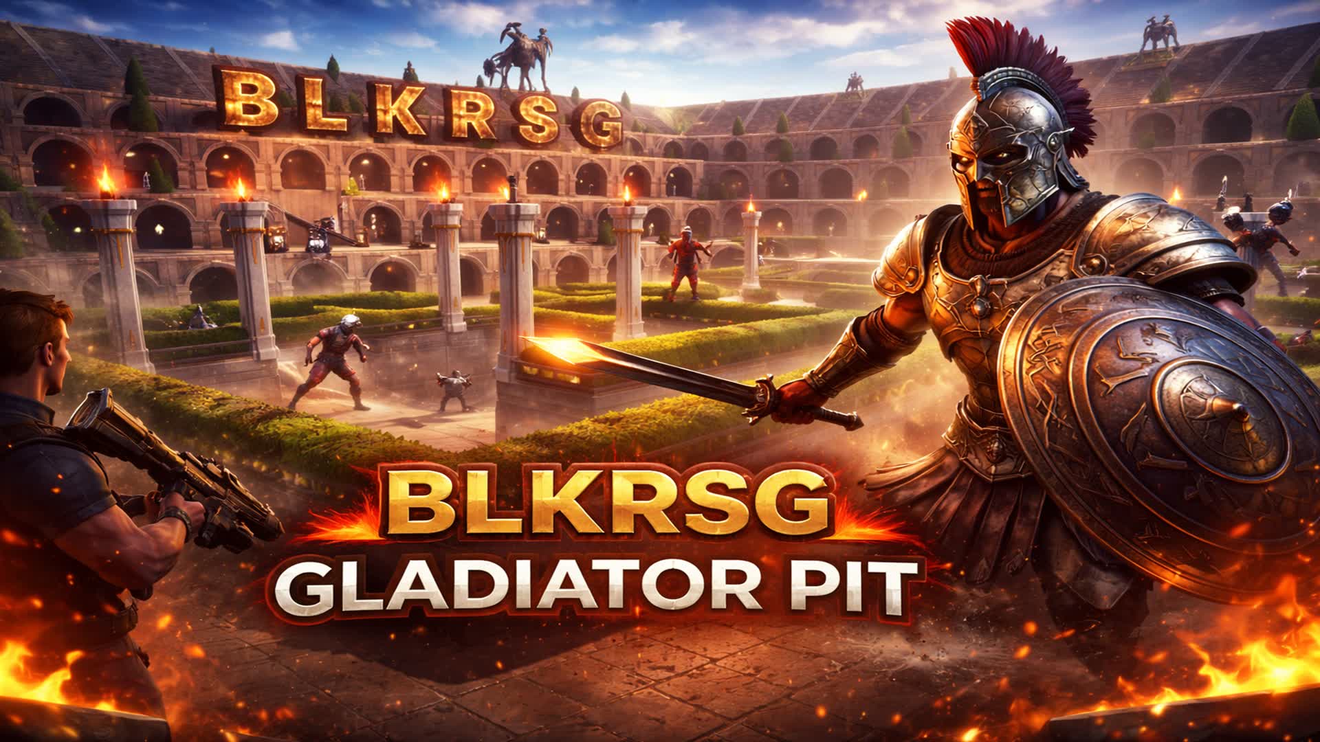 BLKRSGグラディエイターピット