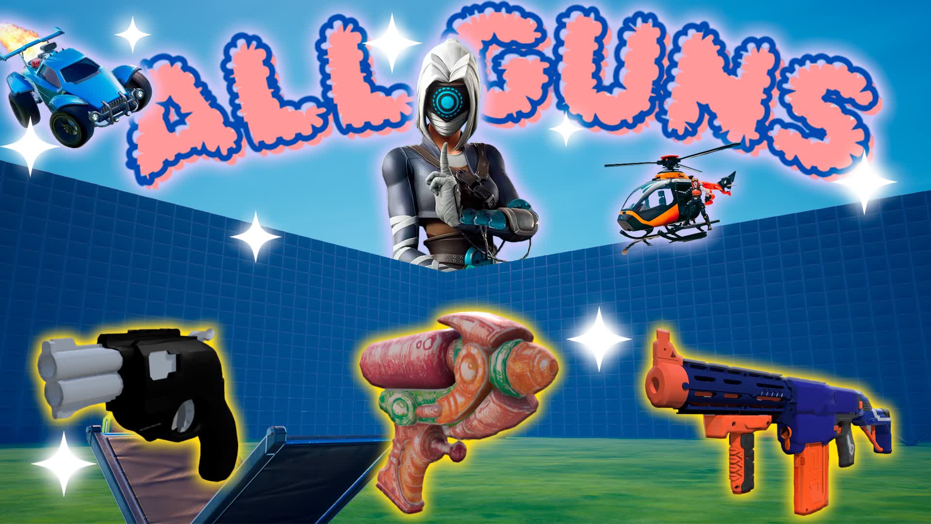 1V1 ALL GUNS & VEHICLES 戦場