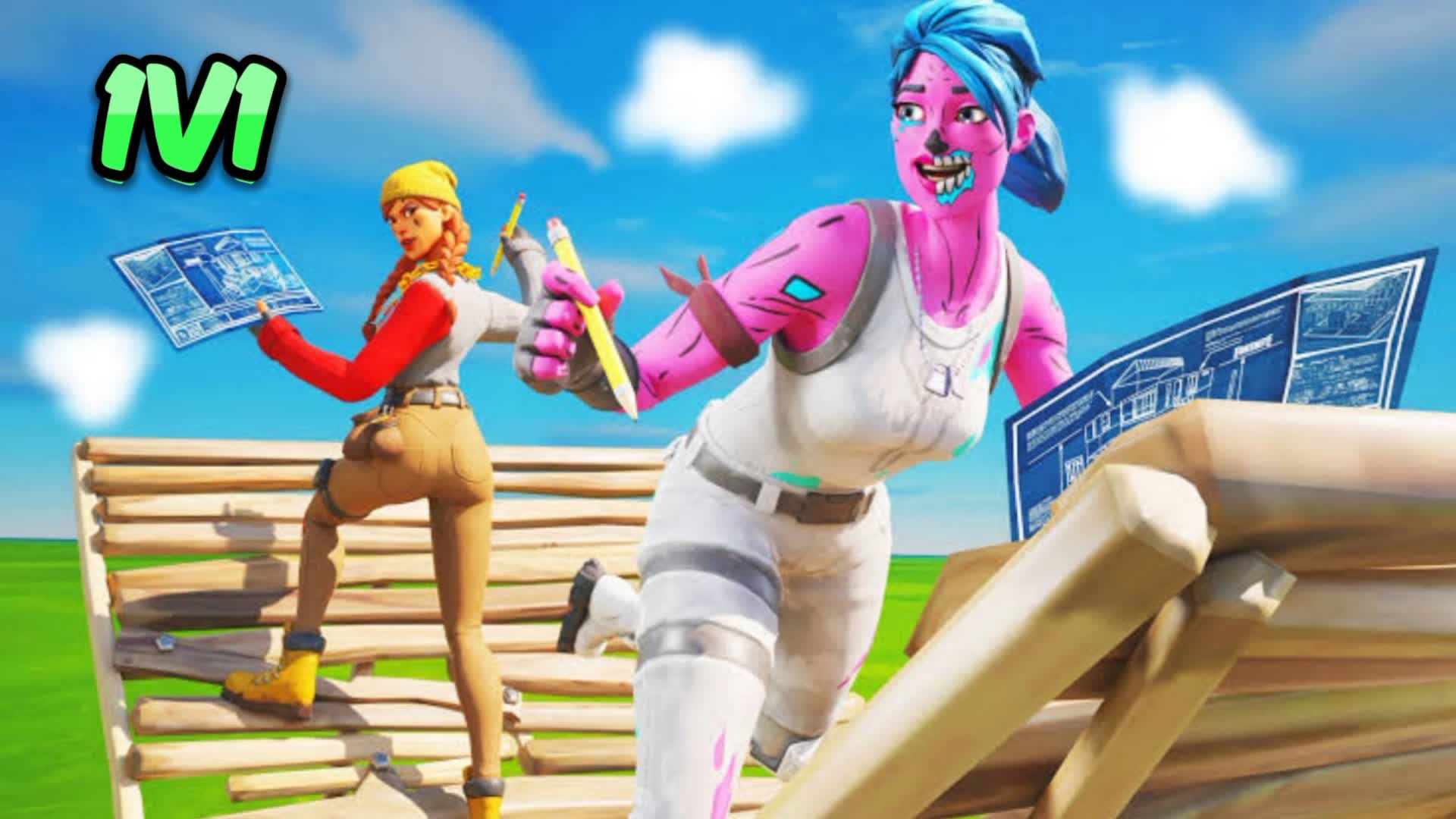 1v1 Build Fight [200 pump]