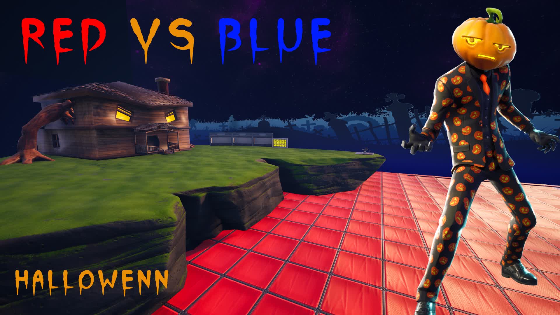 🆕WORLD HALLOWEEN EDITION RED VS BLUE