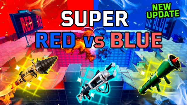 SUPER RED VS BLUE🔴🔵