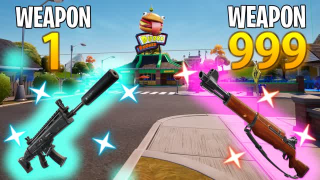GUN GAME 🎯 DURR BURGER 💥 ONE SHOT