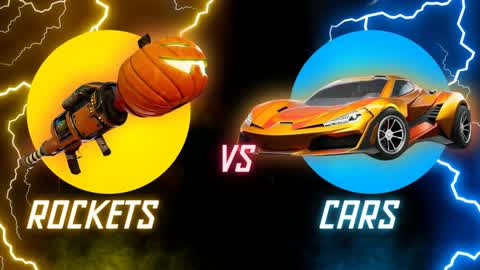 CARS VS ROCKETS 🚀🚘