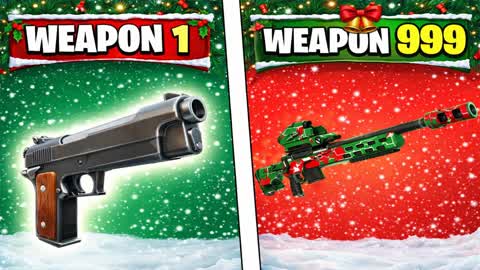 Gun Game Christmas Map 🔫 One Shot