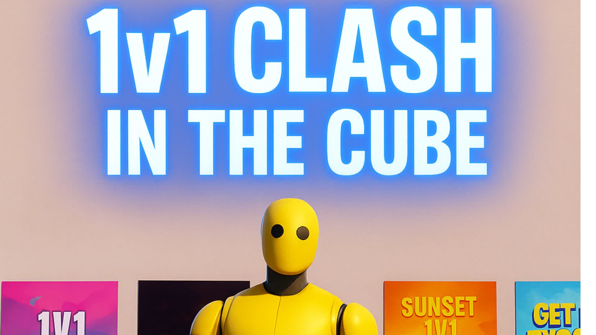 1v1 Clash in the Cube