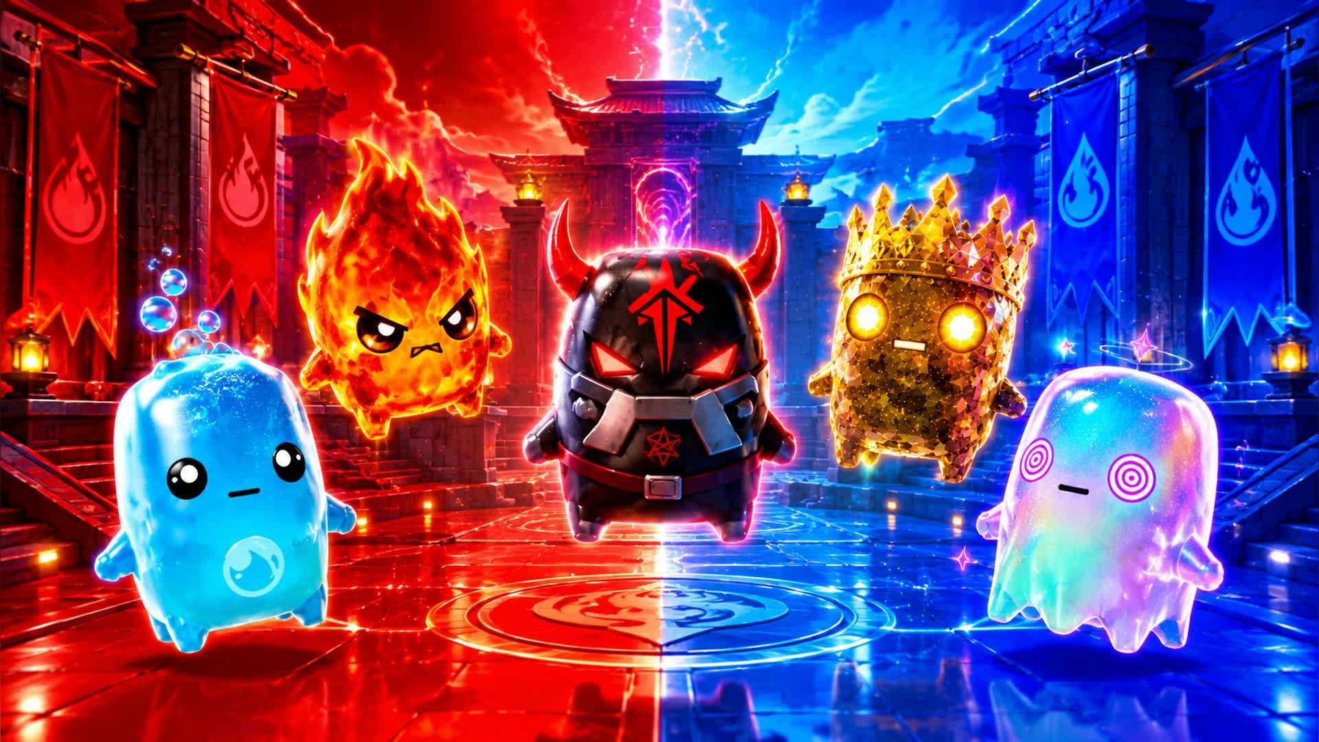 RED VS BLUE COMBATLINE 🔴🔵