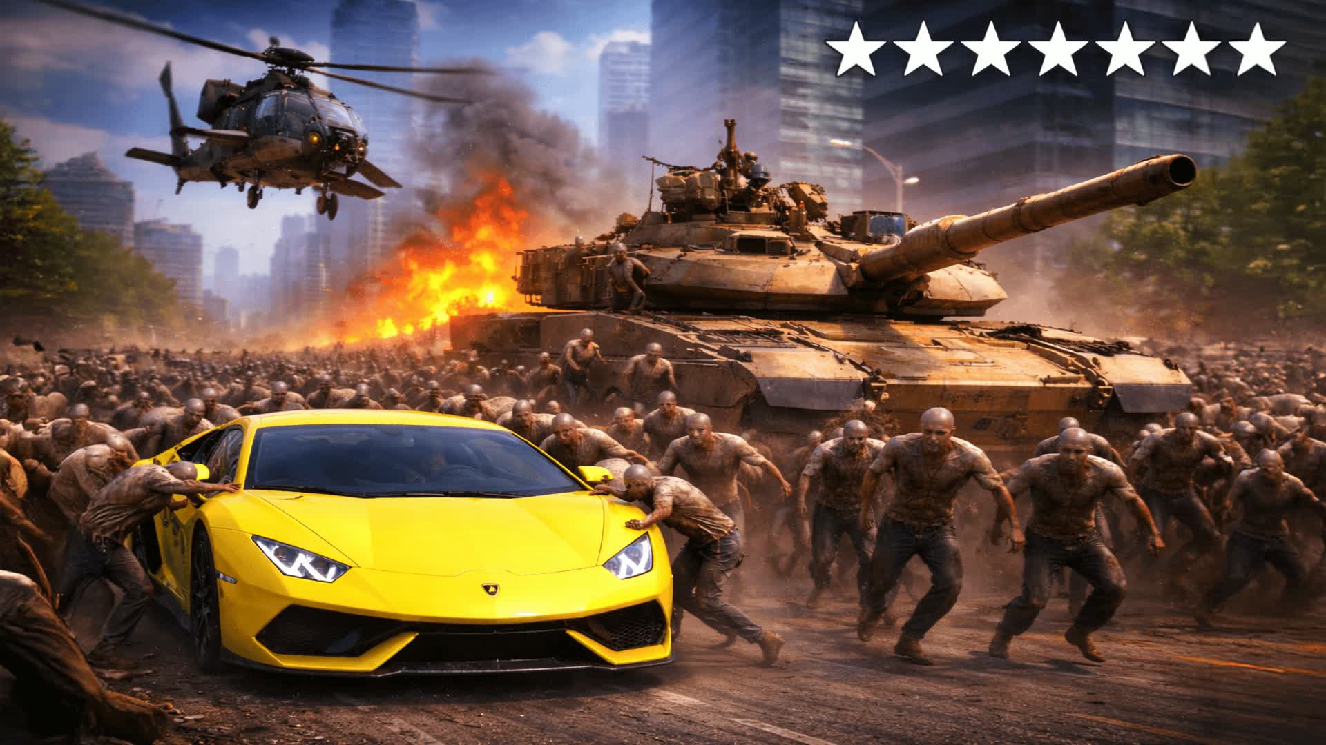 軍事基地ゾンビ防衛ドライブEXPE