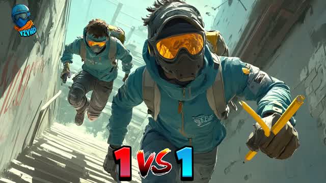 ⚔️ 1V1 YZYHD 🔥🎯
