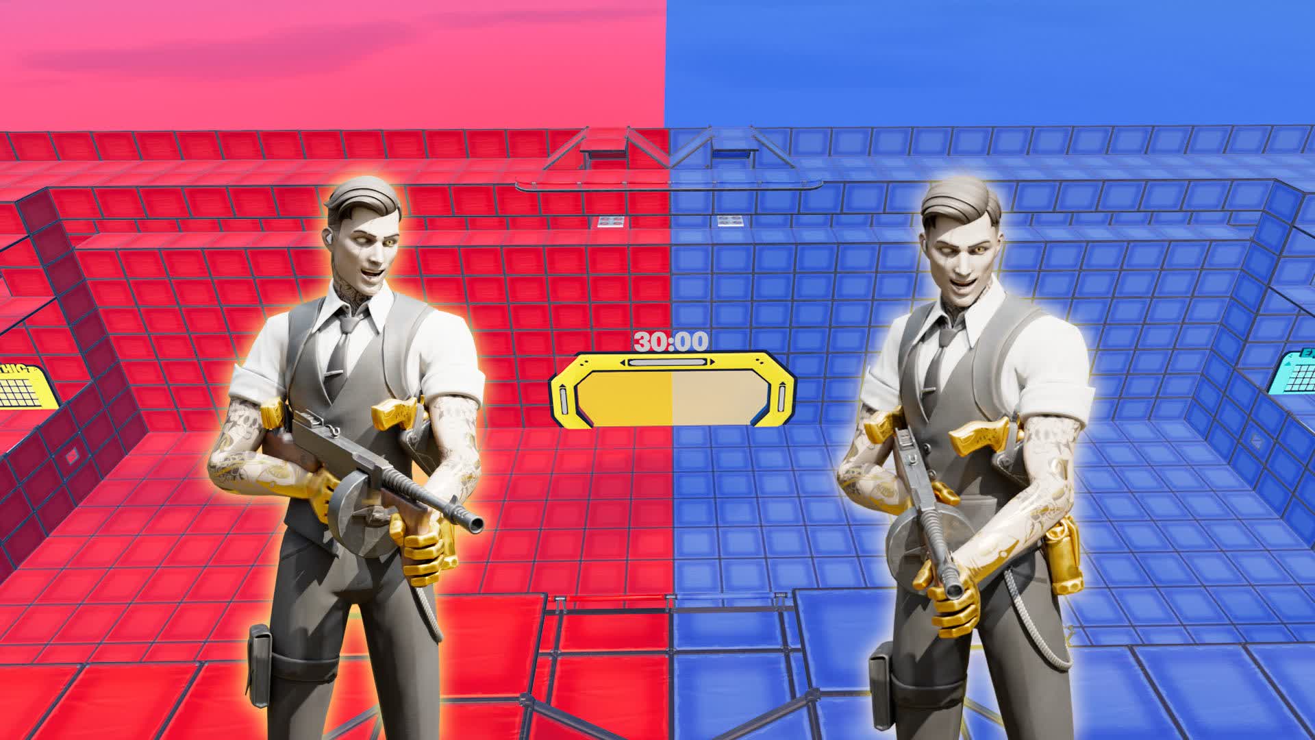 赤 vs 青 UFC