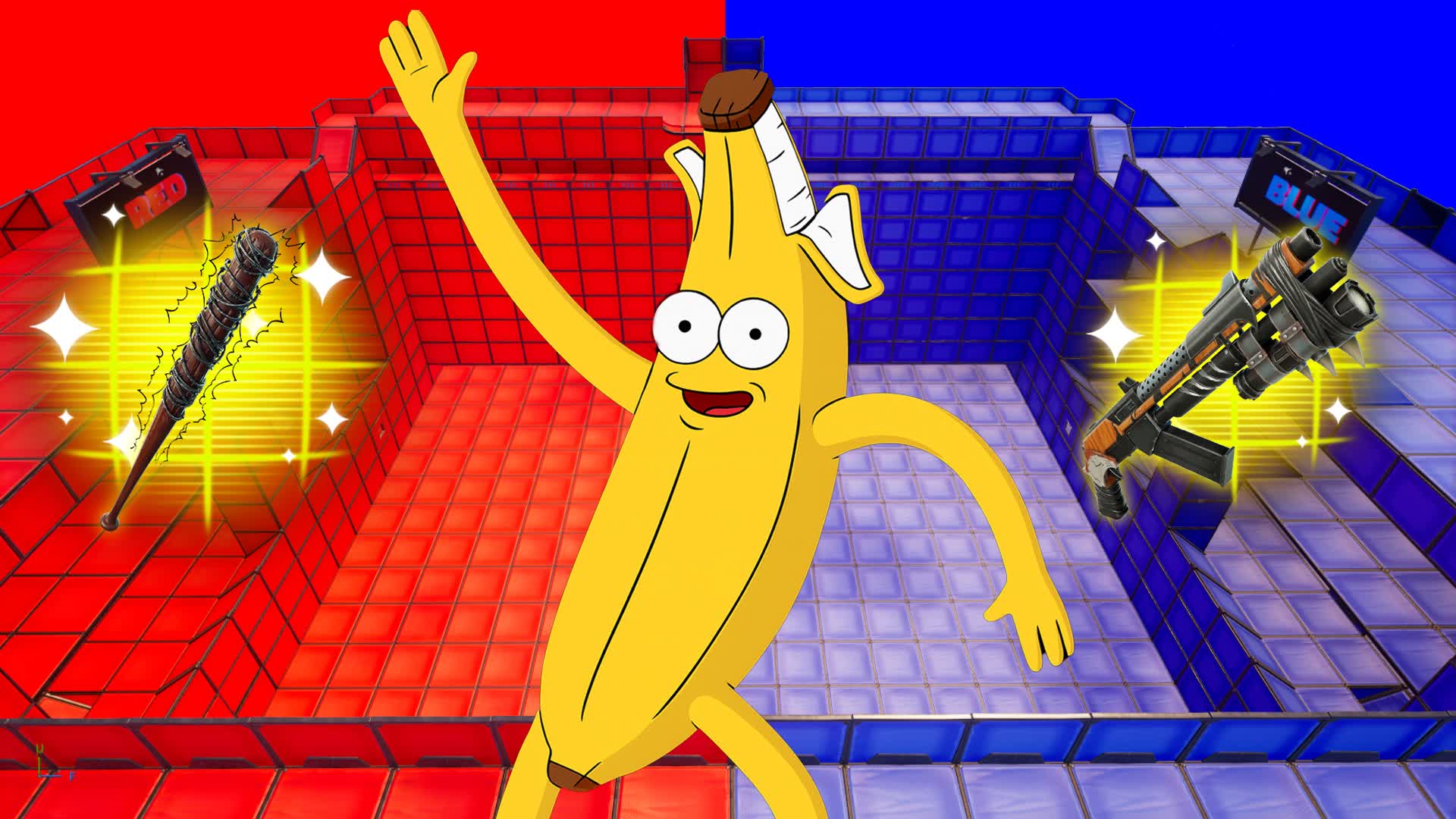 BANANANI RED VS BLUEE