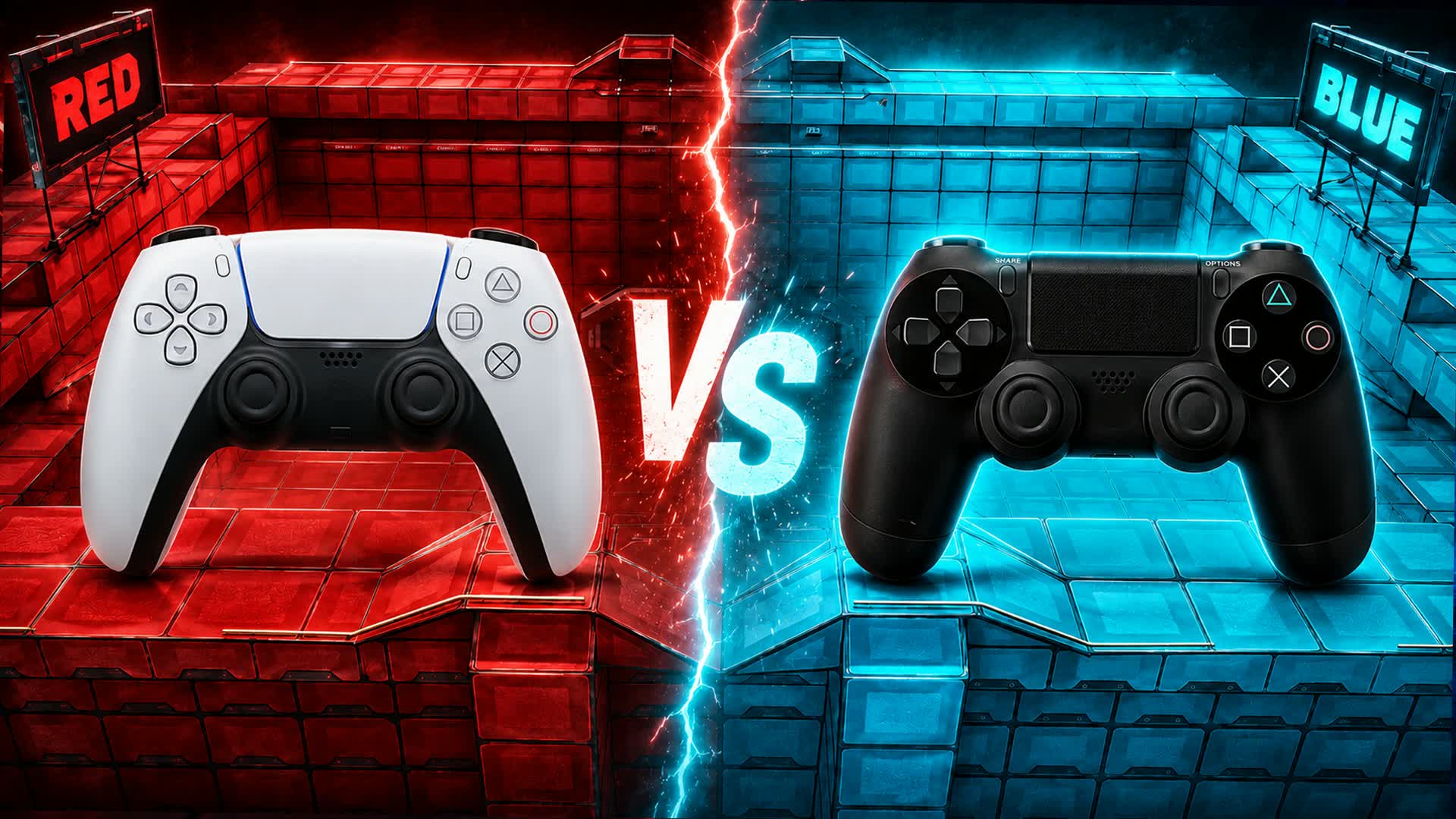 RED VS BLUE SPIN 🔴🔵