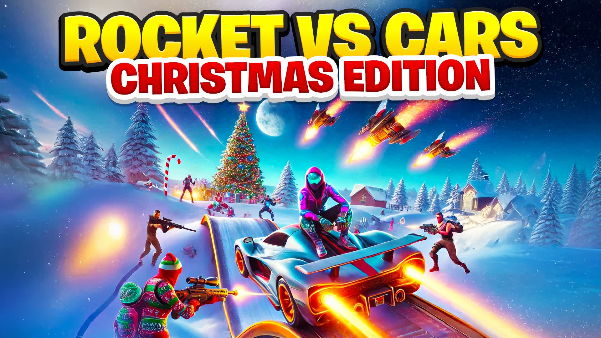 Winter Rockets Vs Cars Secret Code ROCKETS VS CARS 🌟🎁 3414-9621-2155 by brainrotfn - Fortnite Creative Map ...