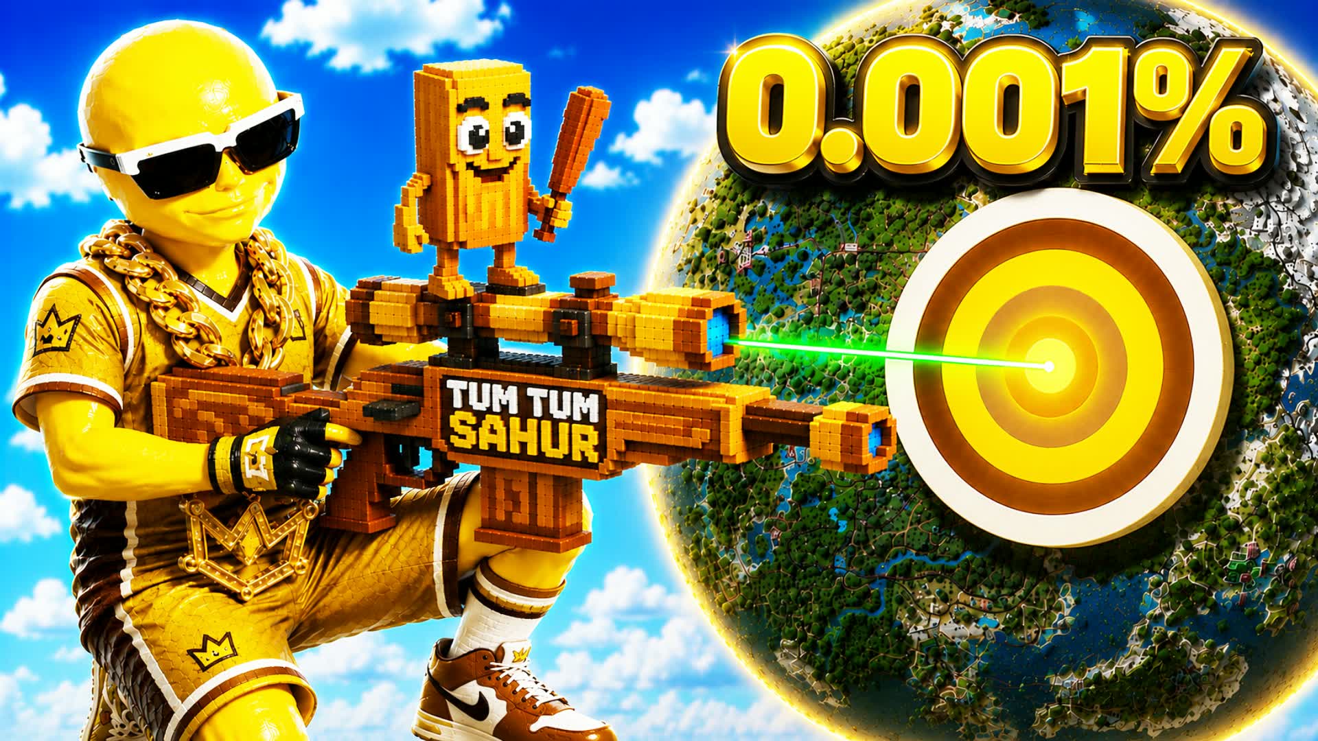 🪵SAHUR UNC TRICKSHOT PARKOUR +90 🎯