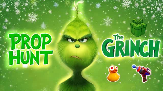 GRINCH CHRISTMAS PROP HUNT