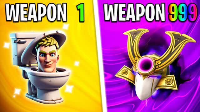 CRAZY TOILET🚽GUN GAME🎯ONE SHOT⭐️