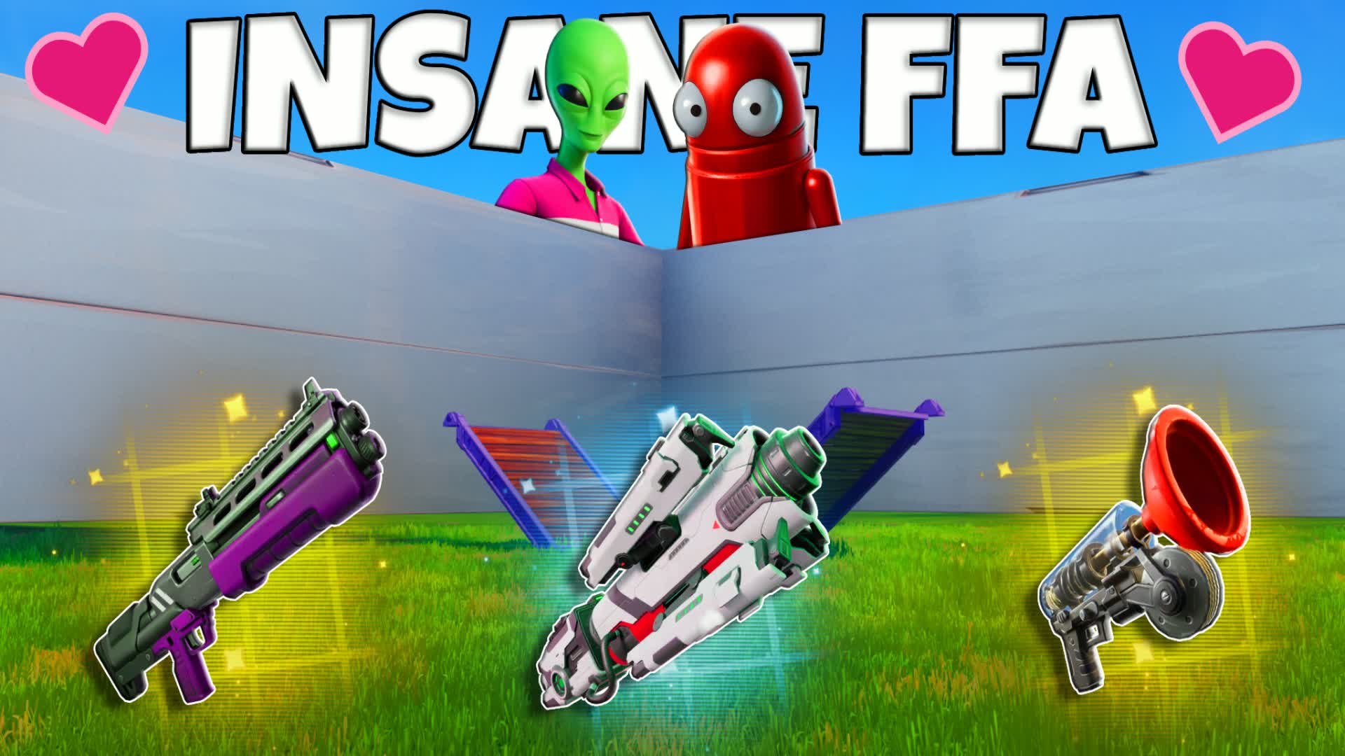 👽INSANE FFA - 全ガン!🤩🔫