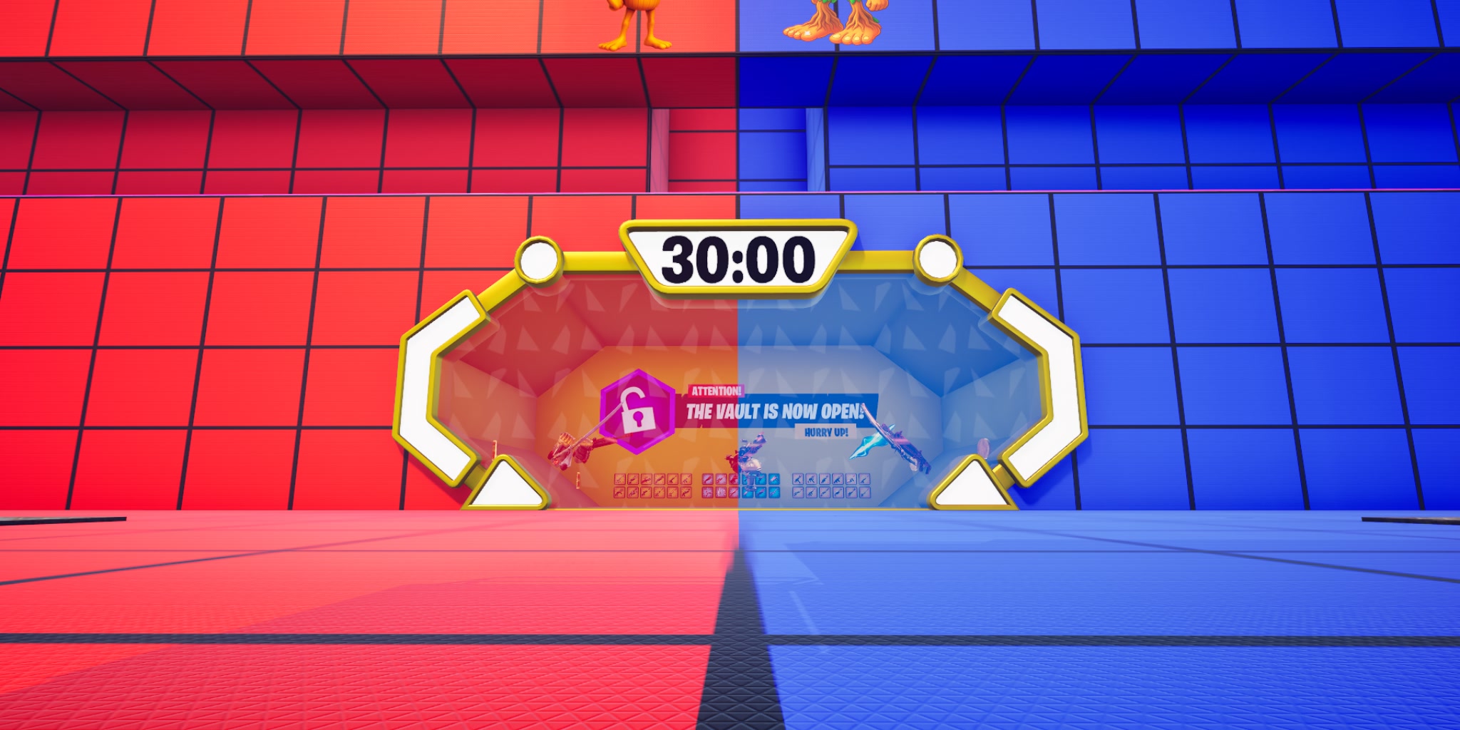 MEGA CHAOS RED VS BLUE 🔴🔵 (CARS)