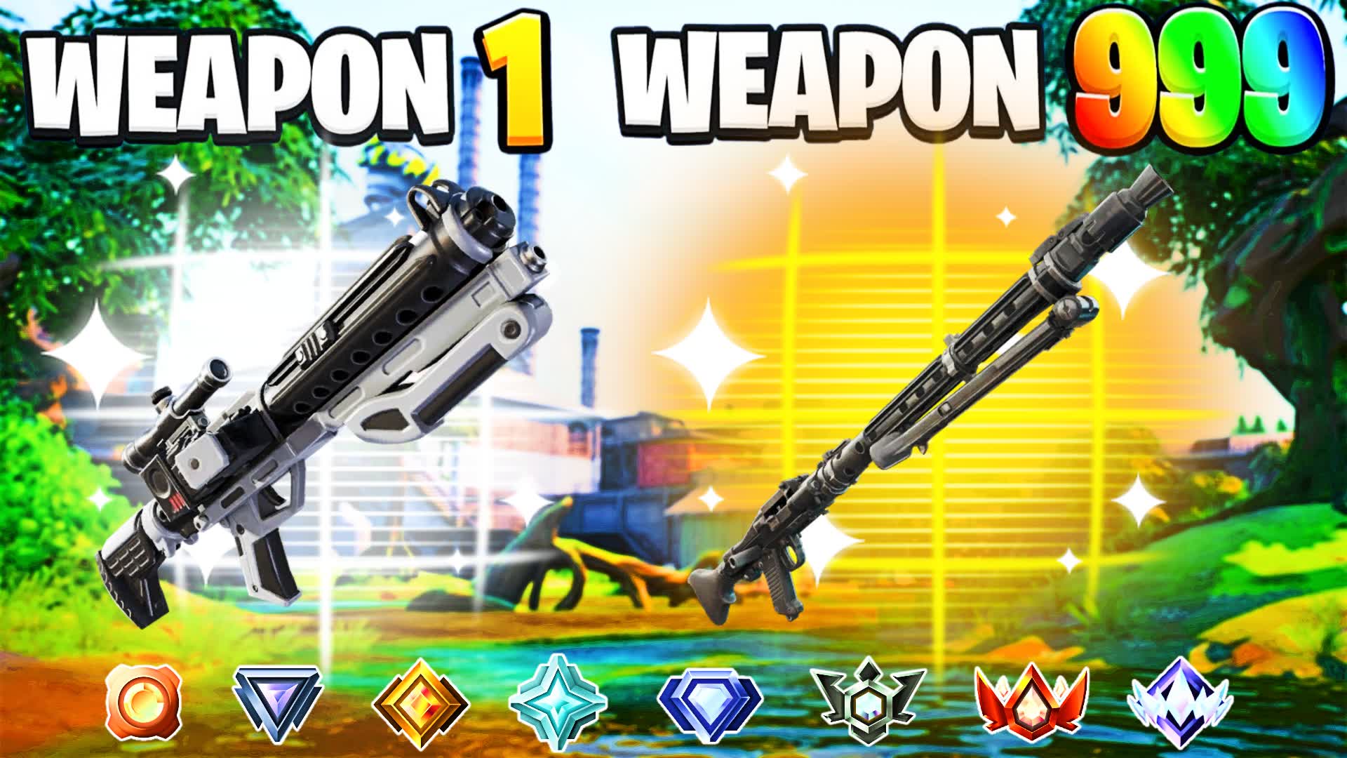 SLURPY SWAMP GUN GAME🎯ONE SHOT🔫