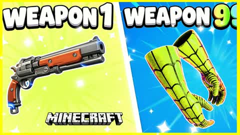 GUN GAME MC AMAZING SPIDERS CITY 🚗